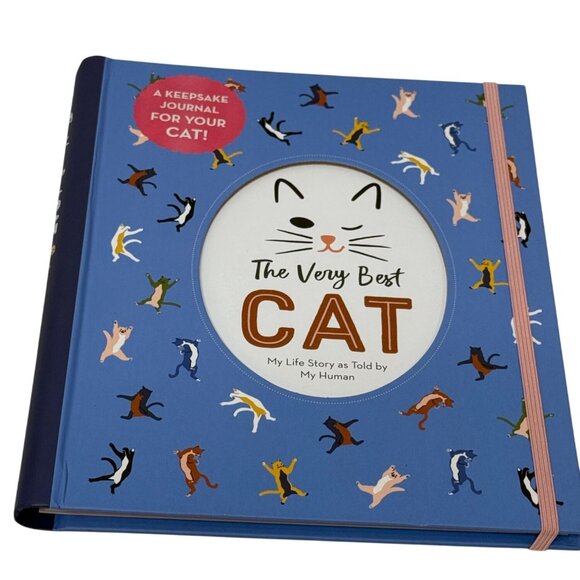 The Very Best Cat Keepsake Journal Memory Book Pet Owner Gift - Picture 1 of 3